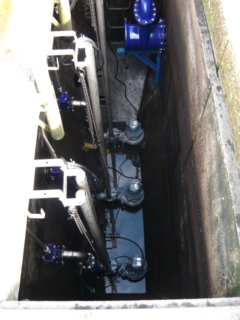 3-Fachpumpwerk nachher