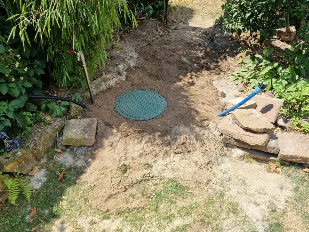 Brunnenanlage Domschacht-Abdeckung